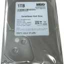 MaxDigitalData 1TB 32MB Cache 7200PM SATA 3.0Gb/s 3.5inch Internal Surveillance CCTV DVR Hard Drive (MD1000GSA3272DVR) 