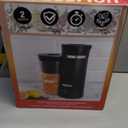 Homecraft Electric Iced Tea Maker for Sweet Tea and Cold Brew Coffee, Double Insulated Pitcher, Black, Small