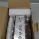 PRUNUS J130 Retro Portable AM FM Radio AC Plug in Wall,Battery Operated/Rechargeable,Transistor Radios with Bluetooth,Vintage Wood Radio Support TF Card/USB Playing, for Dad and Mom