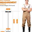 Manual Edger Lawn Tool: Half Moon Edger with Saw-Tooth Upgrade  38'' Stainless Steel Edging Tool for Garden, Yard & Sidewalks  Ergonomic T-Grip for Clean Edging on Flower Beds