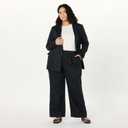 The Drop (Medium, Black Linen)