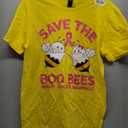 Save The Boobees Boo Bees Breast Cancer Halloween Women T-Shirt, Size S
