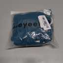 Meyeeka Womens Scoop Neck Cut Out Front Lace Up Back High Cut Monokini One Piece Swimsuit (Small, Green)