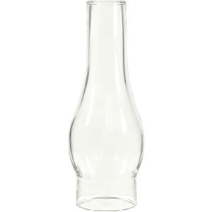 2.625 x 10Inch Clear Glass Lamp Chimney for Vintage and Antique Style Fixture Replacement Globes & Shades, Handblown Clear Glass Chimney Lamp Shade for Oil Lamps Wall Lamps Home Decor