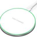 Fast Wireless Charger,20W Max Wireless Charging Pad Compatible with iPhone 16/15/14/13/12/SE/11/Pro,AirPods;FDGAO Induction Charge Mat for Samsung Galaxy S25/S24/S23/S22/Note,Pixel/LG G8 (White)