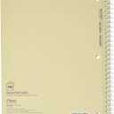 3 x Mead Spiral Notebooks, 1 Subject, College Ruled Paper, 70 Sheets, 10-1/2" x 7-1/2", Shape It Up, Design May Vary, 3 Pack (38191) (Assorted)