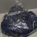 Amazon Basics Lightweight Super Soft Easy Care Microfiber 4 Piece Bed Sheets Set with 14-Inch Deep Pockets, Queen, Navy Blue, Solid