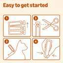 Amazon Basics Topical Flea Treatment for Medium Cats (5-9 Pounds), 4 Count