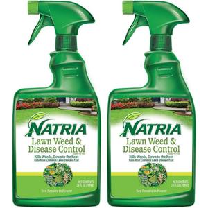 NATRIA Lawn Weed and Disease Control, Ready-to-Use, 24 oz, 1,875 SQ FT 4 Pack