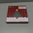 Brightown-Christmas-Tree-Topper, Christmas Star Tree Topper Lighted 3D Hollowed Gold Pentagram Built-in 10 Bulbs Golden Glitter Sparkling Plug in Vintage Indoor Holiday Xmas Decorations Ornaments