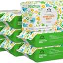 Amazon Brand - Mama Bear Baby Hand & Face Wipes, Unscented, 180 Count (9 Packs of 20)