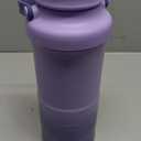 Momcozy 22oz Portable Breast Milk Cooler for Outdoor, Life Saver with 360 Total Cooling for 24 Hours, Larger Capacity Travel Breastmilk Chiller with 2pcs Baby Bottles for Breastmilk Storage, Purple