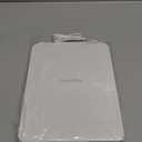 deweisn Folding Lighted Makeup Mirror with 72 LEDs 3 Colors Light Modes USB Rechargable 1800mA Batteries Portable Ultra Thin Compact Vanity Mirror Dimmable Travel Mirror (White)