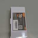 BESTTEN Keyed Entry Door Knob with Lock, Interior and Exterior Door Lock, Standard Ball, Satin Nickel