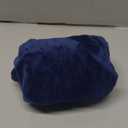 Travel Pillow Inflatable Neck Pillow Airplane Pillow with Velvet Cover Inflatable Pillow for Car/Train/Plane (Blue, M)