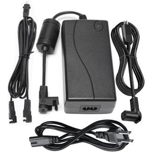 Universal Dual Motor Power Supply Transformer with AC Power Cord, L Shape DC Extension Cable and Y Splitter Cord,29V 2A Recliner Power Supply Kit-4-Piece for Recliner, Lift Chairs and Sofa