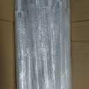 16 Pack Clear Wedding Umbrellas Bulk Transparent Auto Open Stick Umbrellas Windproof Waterproof Large Canopy Umbrella with White J Hook Handle for Wedding Bride Groom Photography Golf Outdoor 