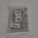 Colle 24 Colors 1200Pcs Natural Chips Stone Beads Multicolor 5mm to 8mm Irregular Gemstone Healing Crystal Loose Rocks Bead Bulk Hole Drilled DIY Jewelry Making Craft for Bracelet Necklace Earrings