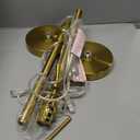 2 Pack 22"-30" Adjustable Height Table Lamps Set, Modern Gold Table Lamps with White Shade 3 Colour Temperature Pull Chain Tall Lamps for Living Room Bedroom Bedside End Table Nightstand