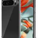 Case for Pixel 9 Pro XL Case, Google 9 Pro XL GGX8B Case for Girls Women, Clear Transparent Soft Flexible TPU Slim Phone Protective Case Cover for Google Pixel 9 Pro XL Clear