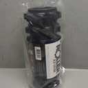 RumbleRoller - Extra Firm Textured Muscle Foam Roller Manipulates Soft Tissue Like A Massage Therapist (Black, Compact)