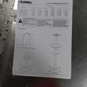 Lorell Weathered Charcoal Round Conference Table