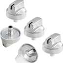 WB03X29354 Knob Replacement for GE Cooktop KnobReplacement 4585908 AP6327766 PS12296156Fits for GE Profile Stove Knob Models PGP7030SL1SS PGP7036SL1SS PGP9036SL1SS (5)