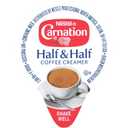 Nestle Carnation Coffee Creamer Half and Half, Made with Real Dairy, 0.304 fl oz Tubs (Pack of 360) (EXP 05/18/26)