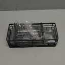 Yofidra Kitchen Sink Caddy Sponge Holder - 304 Stainless Steel Sink Organizer with Diatomite Quick-Dry Base, 3 Compartments Caddy Organizer, Detachable Brush Rack, 8.1" X 3.5" X 4.5"