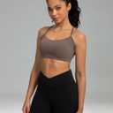 Colorfulkoala Women's Dreamlux Y‑Back Low‑Impact Padded Sports Bra (XXL)