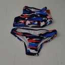 Kanu Surf Girls' Addie UPF 50+ Beach Sport Racer Bikini 2-Piece Swimsuit Size 8