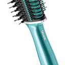 Shark Glossi 2in1 Hot Tool and Air Glosser, UltraFast, UltraGlossy Blowouts atHome, HeatControlled Ceramic, Curly, Coily, and Color Friendly, Jewel Teal, HT302TL