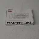 OMOTON Wired Keyboard and Mouse Compatible with Mac, Keyboard with Dual Interface (Type-C and USB A), Mouse with USB A Interface for MacBook Pro/Air, iMac, Mac mini/Pro, White