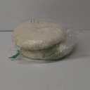 Namalu 2 Pcs Round Throw Pillow 13.8 Inch Decorative Round Velvet Floor Pillows Pumpkin Throw Pillows with Center Button for Thanksgiving Home Decor Living Room Sofa Couch Bed Chair (Cream)