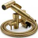 Bidet Sprayer, Toilet Sprayer, Bidet Sprayer for Toilet, Jet Spray for Toilet, Muslim Shower, Ducha para Toilet, Handheld Bidet Sprayer for Toilet (Stain Gold)