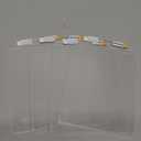 Gartful 4PCS Acrylic Sheets for Light Base, Clear Cast Plexiglass Board, 0.16"(4mm) Thick Plastic Glass Panel with Protective Film for LED Light Base, Table Sign, DIY Display Project, Rectangle