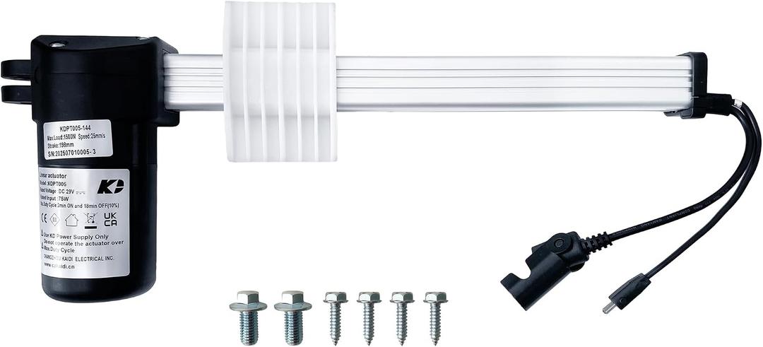 Linear Actuator Model KDPT005-144 Power Recliner Lift Chairs Motor Replacement, 25 x 7 x 4.25 inches