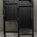 RV Step with Handrail, Foldable 2 Steps with Handle RV Stairs Home Ladder Foldable Stairs for 5th Wheel RV, Hot Tub, Outdoor Spa Pool