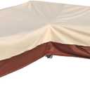 Patio Outdoor Sectional Cover-L-Shaped Patio Furniture Covers Waterproof Rip-Stop Anti-UV 600D Heavy Duty Outdoor Couch with 3 Air Vent Sofa Cover,Right 104''L (83''L) 32''D 31''H