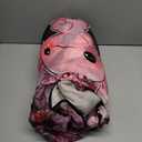 QOOMO Axolotl Cute Camping Sleeping Bags,3 Season Warm & Cool Weather,Lightweight,Waterproof Sleeping Bags for Adults & Kids,Traveling,and Outdoors (Axolotl Cherry Blossom)