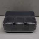 15 PCS Interlocking Desk Drawer Organizer Separator for Office,Bathroom,Kitchen,MakeupBlack