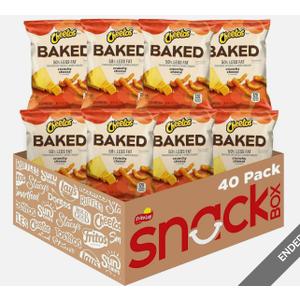 Chetos Oven Baked 40CT CRUBCHY, 1CT /35OZ, Best By Feb. 10, 2026