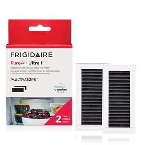 Frigidaire PAULTRAII2PK PAULTRA2 Pure Air Ultra II 2 Pack Air Filter, 3.8" x 1.8", 2 Count