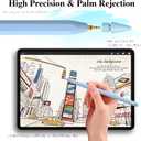 Stylus Pen for iPad11&10thGen,14Mins Faster Charge, with Pencil Holder,Palm Rejection, Tilt Sensitivity, for iPad Air11&13-inch(M3/M2), iPad Pro 11&13-inch (M4),iPad 6-11th,iPad Pro 11/12.9 inch