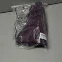 OVERWORETY Womens Plus Size T-Shirt Square Neck Long Sleeve Loose Casual Tunic Tops (4X, Aa- Purple)