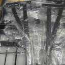 4 Pack Heavy Duty Garage Wall Shelving Set (2x3ft), Wall Mounted Garage Shelves 1400lbs Capacity, 24"x72" Shelf Storage Rack Floating Shelves, Black