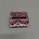 Barydat Rhinestone Self Stick Note Dispenser 4 x 4 Inches Pop up Note Pad Holders with Leopard Print Top Sticky Memo Holder for Office Home Classroom Desk Supplies