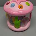 Hapyland Baby Toys 6-12 Months Girl Gifts: Babies Ocean Rotating Light Up Musical Toys for Toddlers 1 2 Year Old Crawling Learning Infant Toy 6 7 8 9 10 11 12 Months Old Baby Girl Gift (Pink)