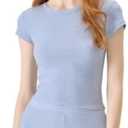 florence by mills Women's Sleepwear Ribbed Tee, S
