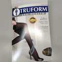 Truform Sheer Compression Stockings, 8-15 mmHg, Women's Thigh High Length, 20 Denier, Beige, Medium